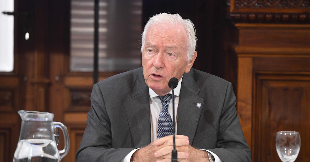 Senado argentino durante una sesión de votación